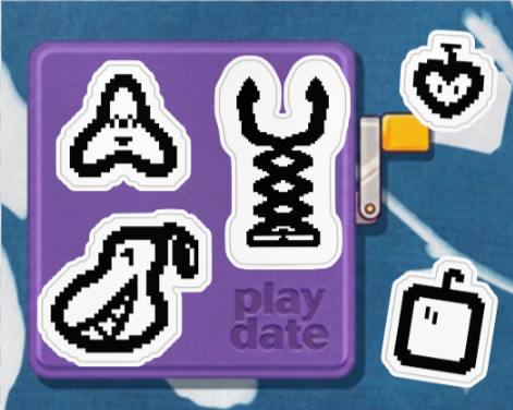 Squirrelly Games Sticker